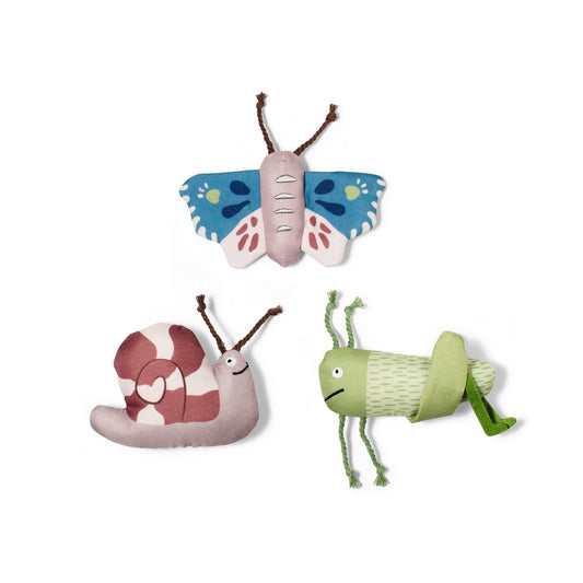 CATCH ME IF YOU CAN CANVAS MINI CAT TOY